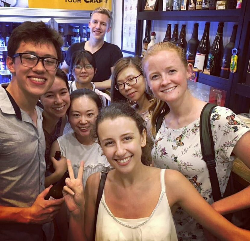 Friends in Shanghai