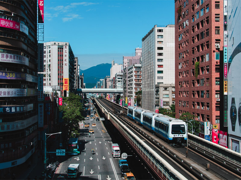 Taipei sky metro