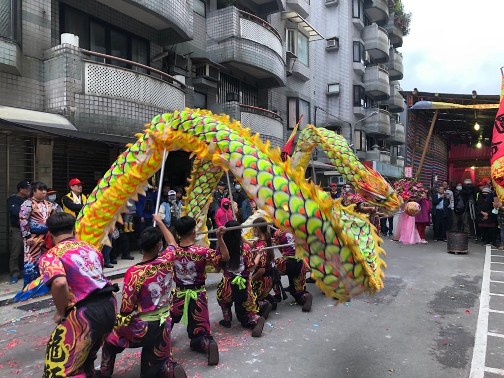 Funeral parade in Taipei