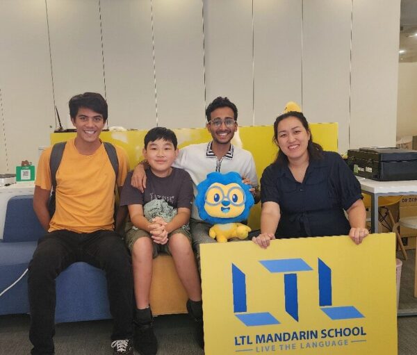 Friday at LTL Taipei | Student Michael with his mum Tara