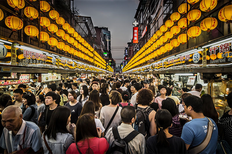 Taipei night markets